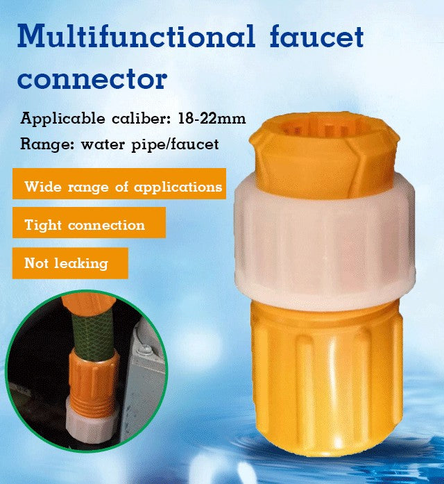 š 5 Pcs Multifunctional faucet connector š¦ Faucet quick adapter