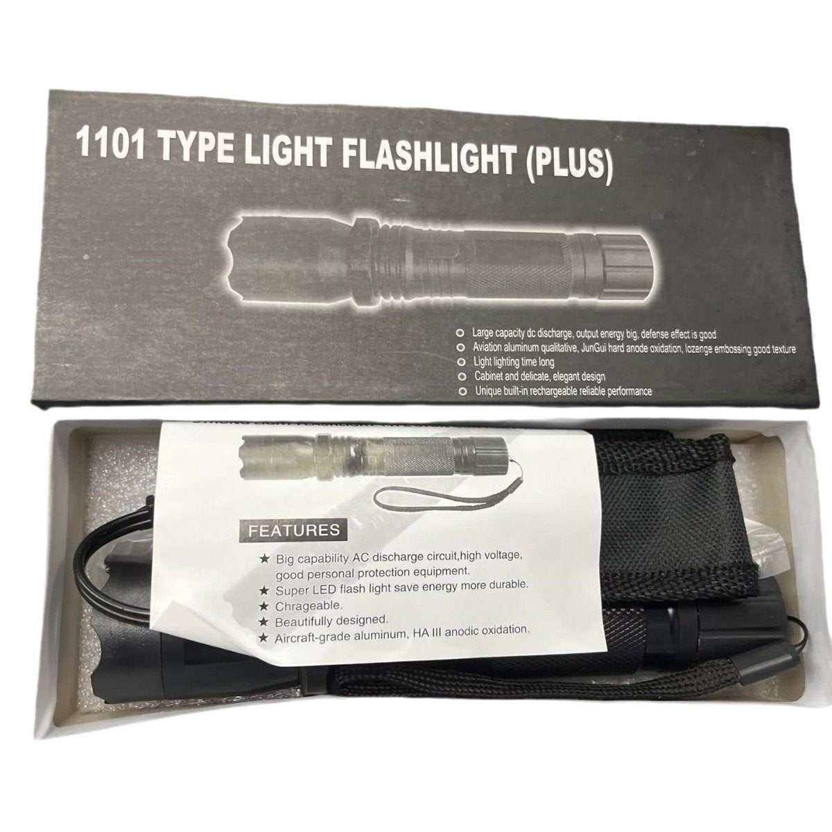 Flashlight Stun Tool - Your Ultimate Self-Defense Companion!