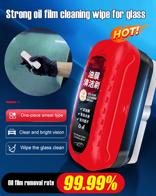 🔥90% OFF 🔥  Automotive Oil Film Cleaning Brush